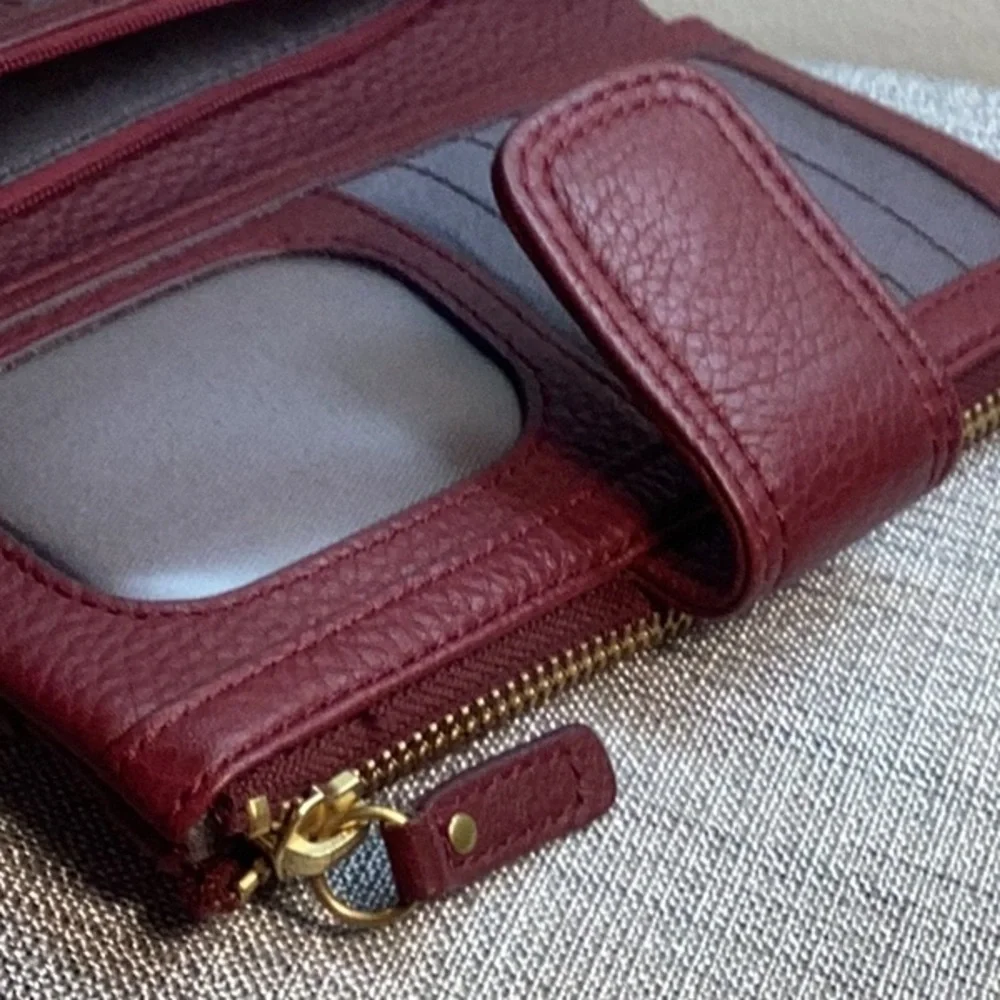 Fossil leather wallet - Picture 8 of 16